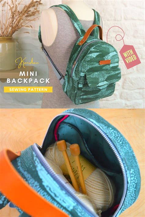 Image result for Kandou Mini Backpack Pattern