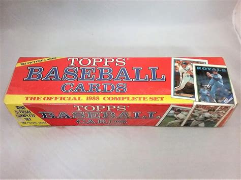 Topps 1988 Baseball Cards Factory Sealed Set : Amazon.in: Toys & Games