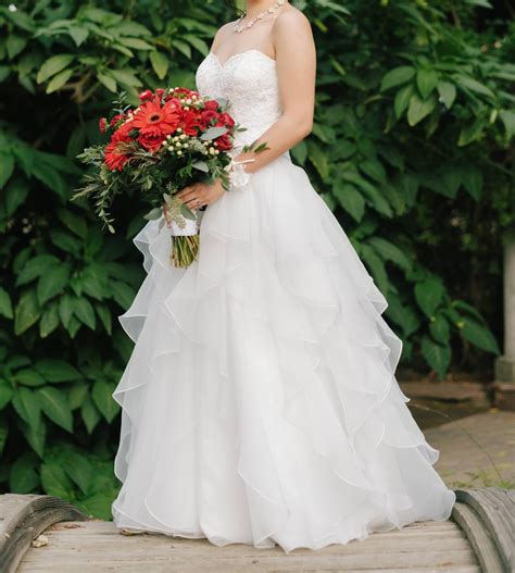 David's Bridal Wedding Dress Save 50% - Stillwhite