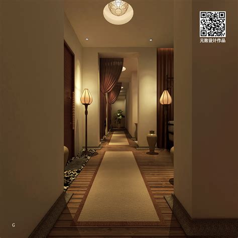 中式养生会所|空间|家装设计|磁石设计 - 原创作品 - 站酷 (ZCOOL)