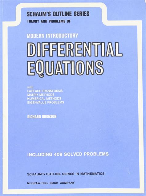 Buy Schaum's Outline of Theory and Problems of Modern Introductory ...