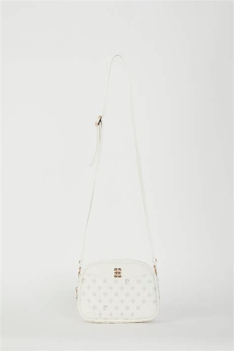 Pierre Cardin White Monogram Women's Shoulder Bag 05PO22Y1534- Trendyol