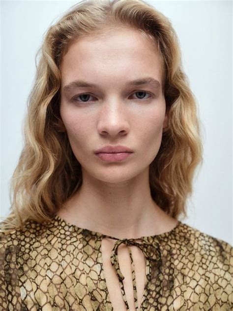 Mango Dove Snake Print Top, Brown/Beige