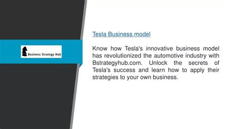 Tesla Business Model 的图像结果