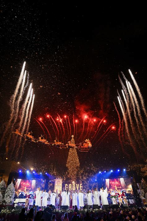 Inside Christmas at The Grove 2024 Tree Lighting [PHOTOS]