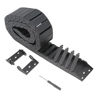 Yeebyee 1Meter/39.4Inch Drag Chain Cable Carrier 15x50mm Inside Type ...