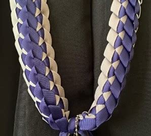 亚马逊热销荣誉绳手工丝带编织双层毕业花环项链彩色缎带1.3米-阿里巴巴