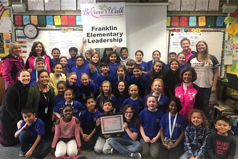Franklin Elementary School students raise $505 for the Believe Walk ...