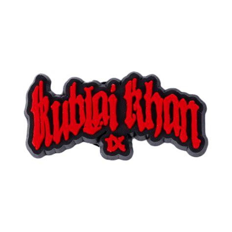 KUBLAI KHAN TX LOGO // (Charm) – Merch Warfare