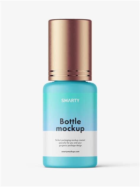 Matt bottle mockup - Mockups Design