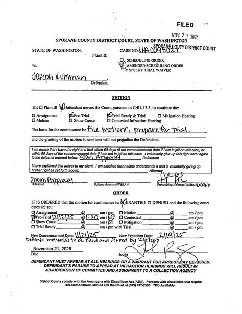 Spokane County Court Viewer