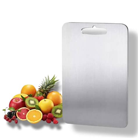 Buy AB99 COLLECTION Steel Vegetable Chopping Cutting Board for Fruit ...