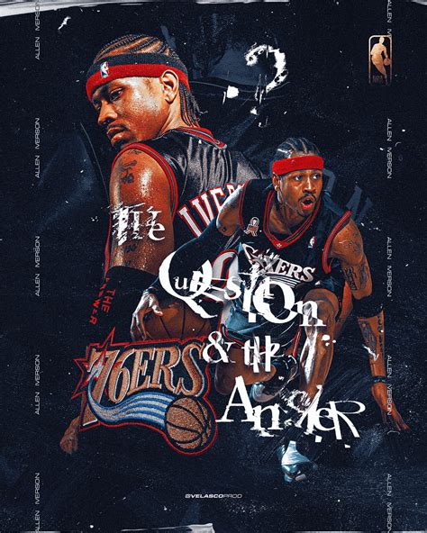 The Question & The Answer | Allen Iverson on Behance