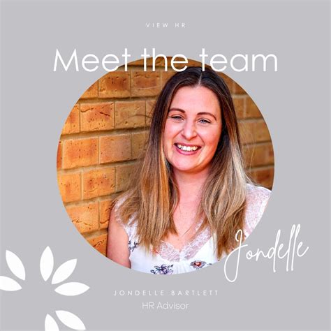ViewHR on LinkedIn: A face behind the name. Jondelle Bartlett is an ...