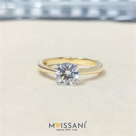 Lab Grown Diamond Solitaire Round Shape Ring- LG0031