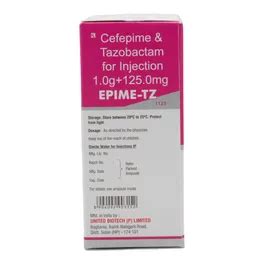 Buy EPIME TZ 1GM+125MG INJECTION online | Uses, Side Effects, Price and ...