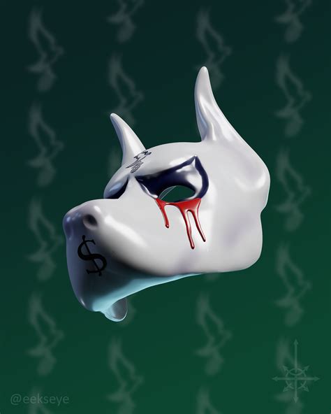 STL file J-Dog Mask, Hollywood Undead 🎭 ・3D printer model to download・Cults