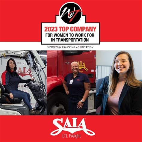Saia Inc. on LinkedIn: Saia LTL Freight has again been named a “Top ...