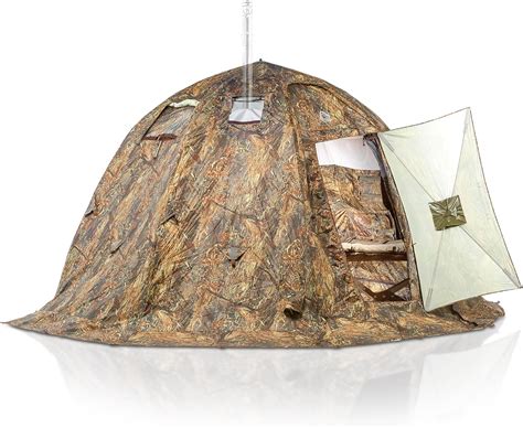 Rbm Outdoors Hot Tent with Stove Jack, up to 4 Person, 4 Season Easy ...