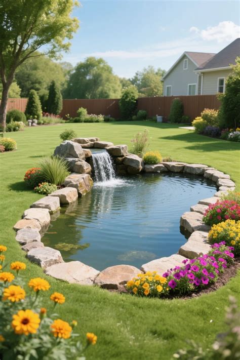 15 Small Ponds with Waterfall: Backyard Paradise Ideas! | sapkr in 2025 ...
