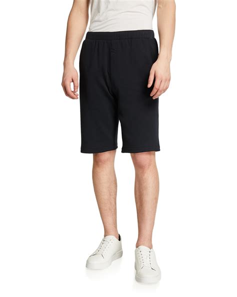 Brunello Cucinelli Men's Zip-Pocket Drawstring Shorts | Neiman Marcus
