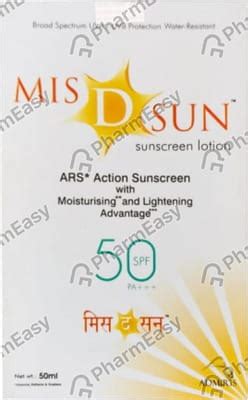 Buy Mis D Sun Online & Get Upto 60% OFF at PharmEasy