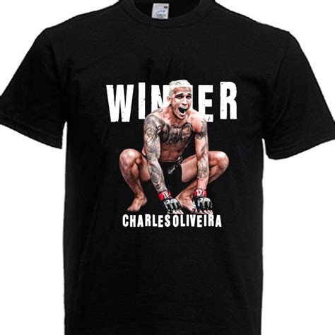 Charles Oliveira Winner Bassic T-Shirt - Kaiteez