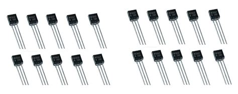 OLatus OLA10009 BC557 PNP SILICON TRANSISTOR,-100mA,-45V,TO-92 ...