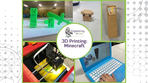 3D Printing: Minecraft Creations G4-8 BSM, Benilde-St. Margaret's ...
