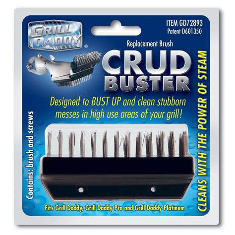 Grill Daddy Crud Buster Head Brush — Additional Brush Head for Grill ...