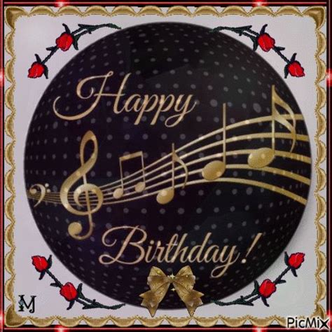 Musical Happy Birthday Note Gif Pictures, Photos, and Images for ...