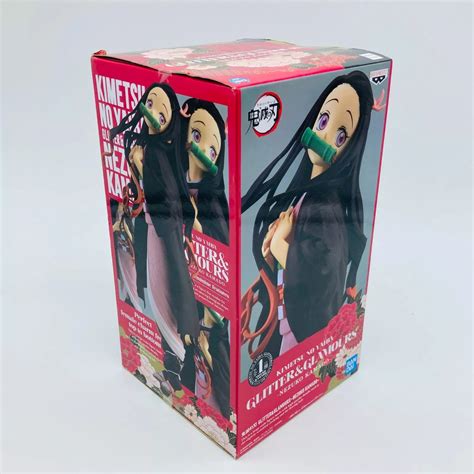 Demon Slayer Nezuko Kamado Glitter & Glamours 8.6" Figure BANDAI Spiri ...