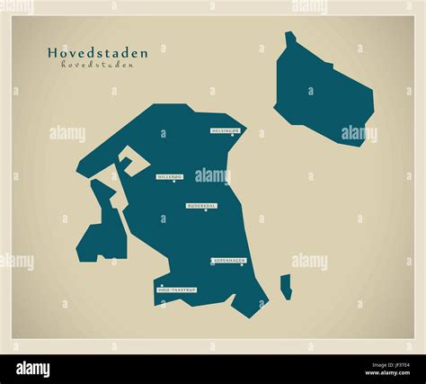 Map of hillerod hi-res stock photography and images - Alamy