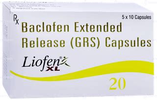 Liofen Xl 20 MG Xl | Order Liofen Xl 20 MG Capsule Xl Online at Truemeds