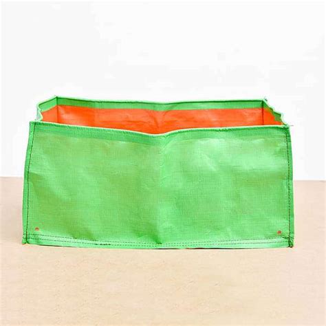 Buy 18 inch (46 cm) Rectangle Grow Bag (Green) (set of 5) online from ...