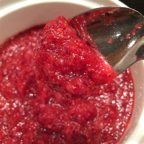 Raw Cranberry & Orange Relish with Cognac - Emilia Leese