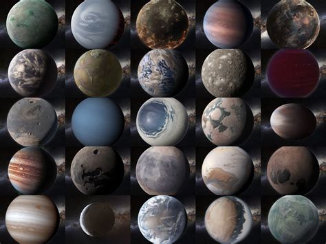 Planet Types 的图像结果