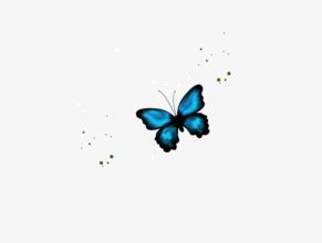 漂浮的蓝色蝴蝶图片免费下载_PNG素材_编号vr7im526n_图精灵