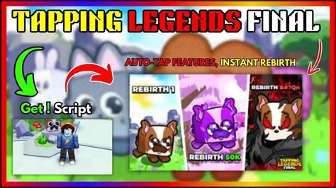 Image result for Tapping Legends X Script Pastebin