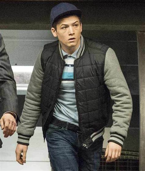Kingsman The Secret Service Eggsy Varsity Jacket