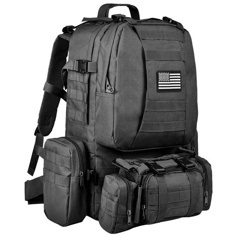 【CRAZY DEAL】CVLIFE Tactical Backpack Adjustable Strap Camping Rucksack ...