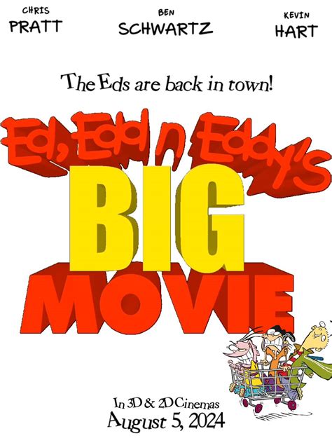 Ed, Edd 'n' Eddy's Big Movie (2024) Movie Poster by JohnWhitman36789 on ...