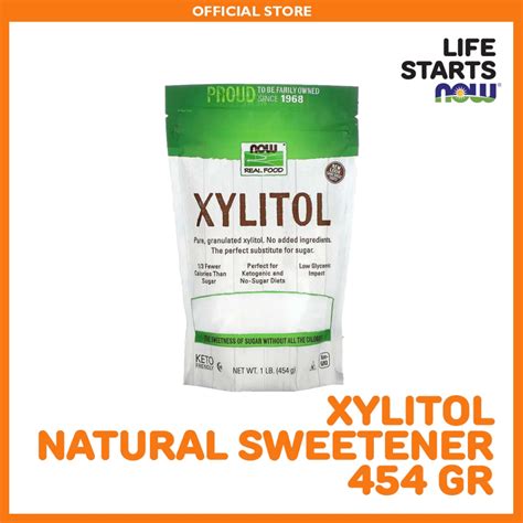 Jual Now Foods - Xylitol 454 Gr Natural Sweetener | Shopee Indonesia