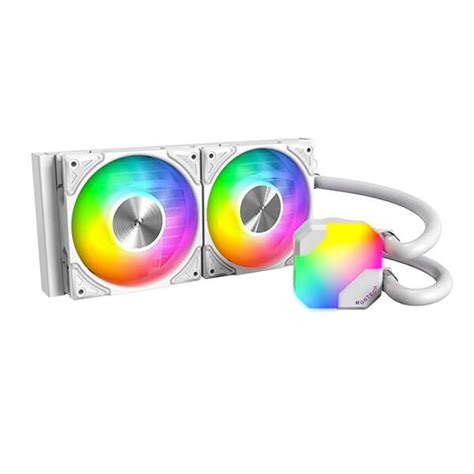 Buy Montech White Liquid Cooler, HyperFlow ARGB 240