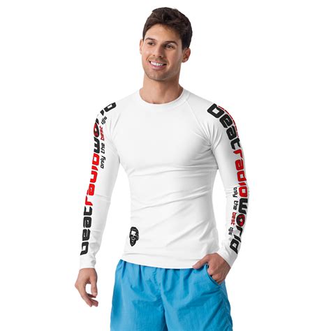 Men's Rash Guard - Beat Radio World