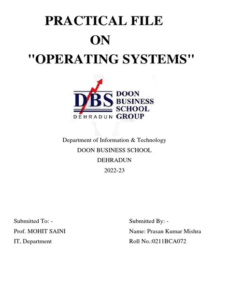 Image result for List of Practical for Operating System