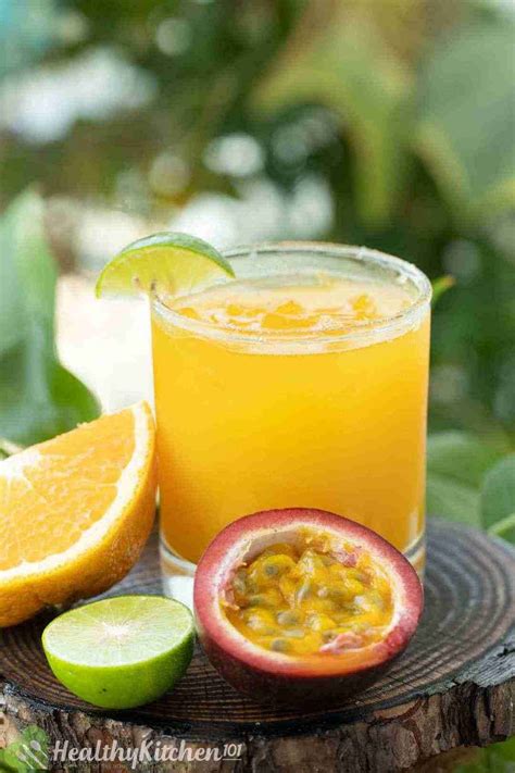 What Alcohol Goes With Passion Fruit Juice at Santiago Vanmatre blog
