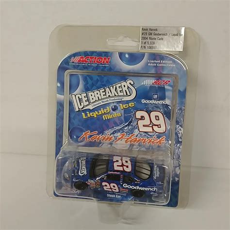 ..2004 Kevin Harvick 1/64th Goodwrench "Ice Breakers Liquid Ice" car
