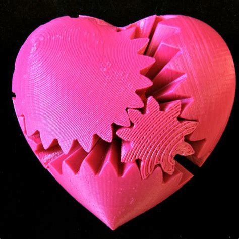 3d Printer Makerbot Heart