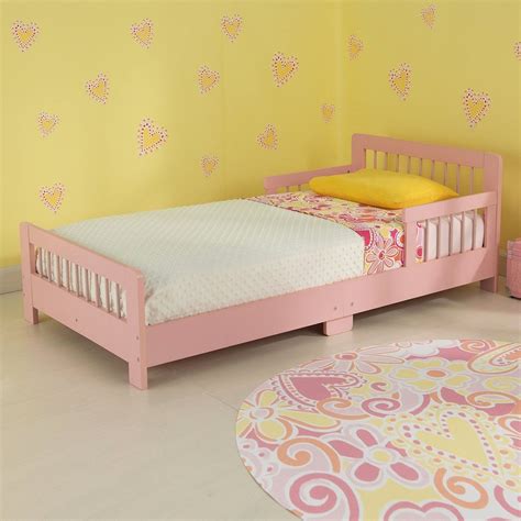 Kidkraft Slatted Toddler Bed - Pink | Toddler furniture, Pink toddler ...